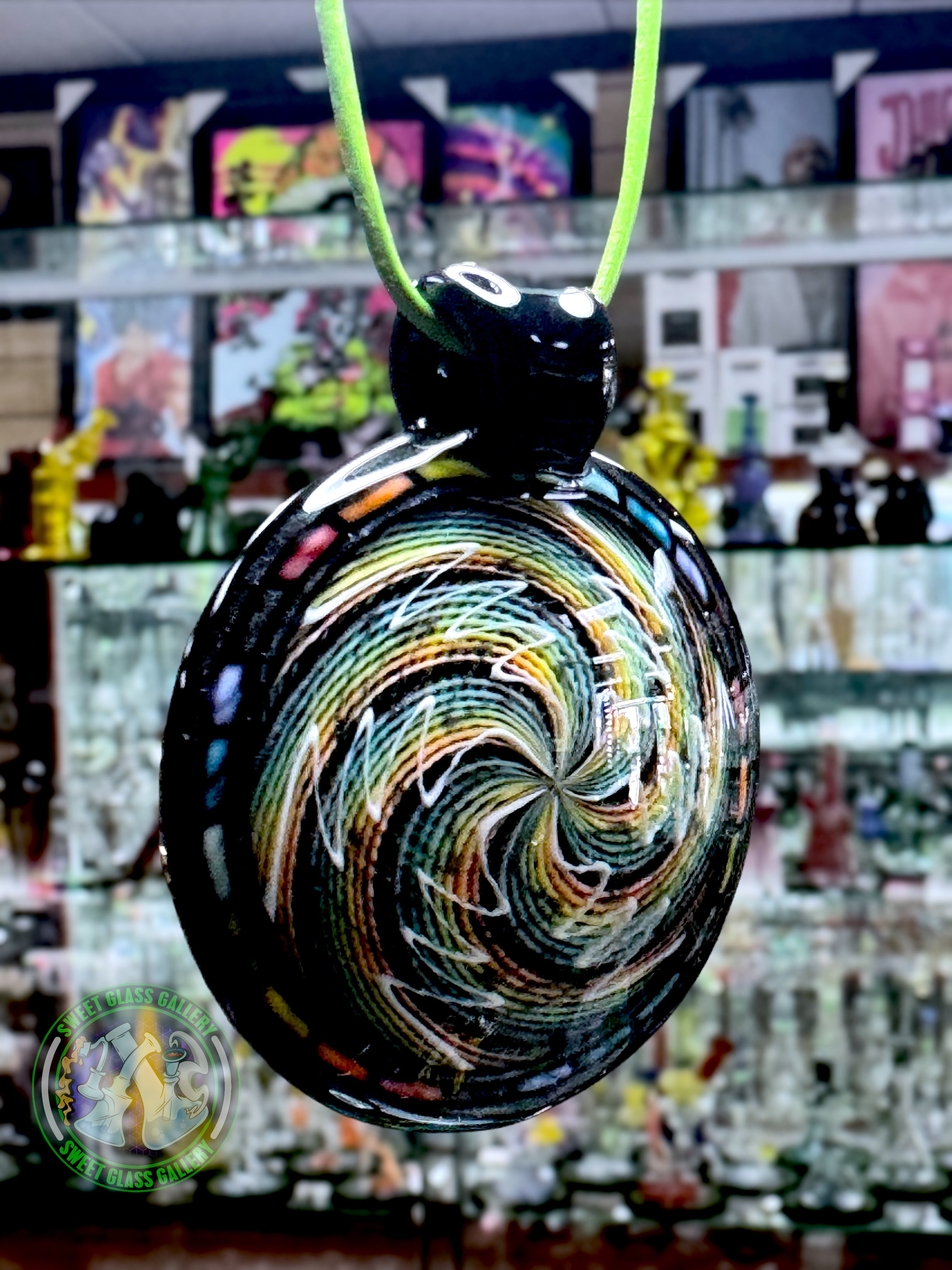 Dew Glass- Pendant #6 (UV)