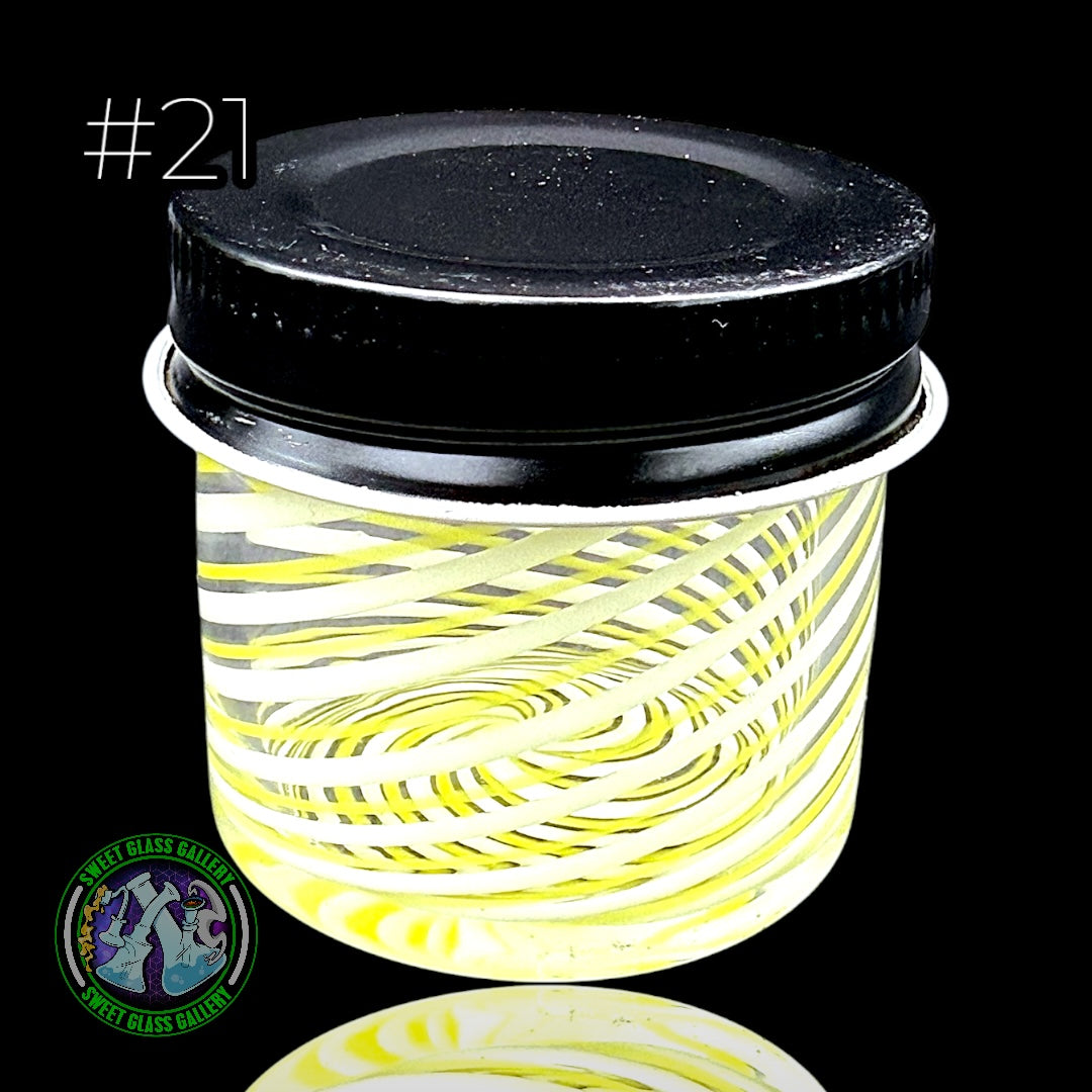 Ben’s Glass Art - Baller Jar #21 - Inside Out Tech