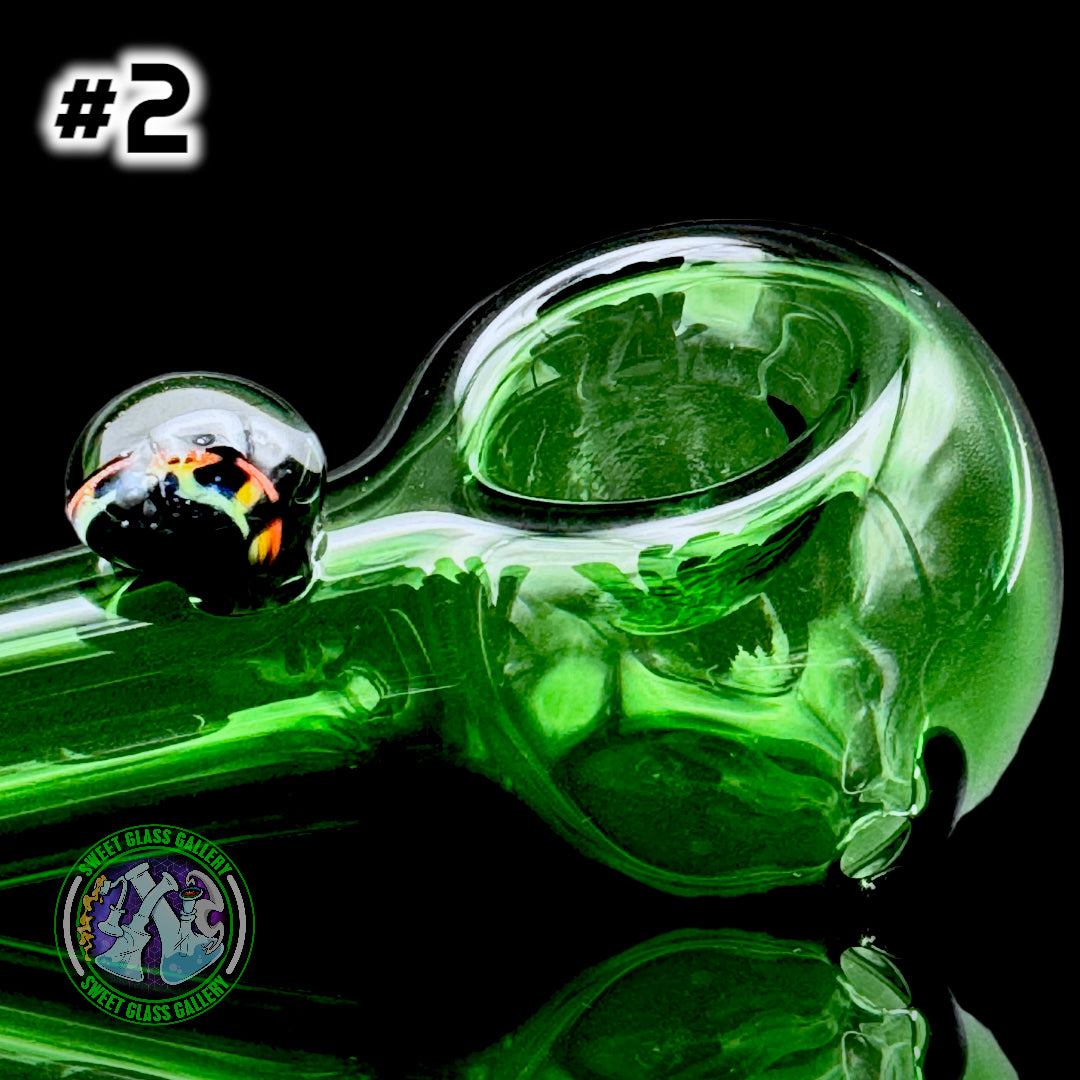 Verano Glass - Dry Pipe w/ Encased Millie (Irie) #2