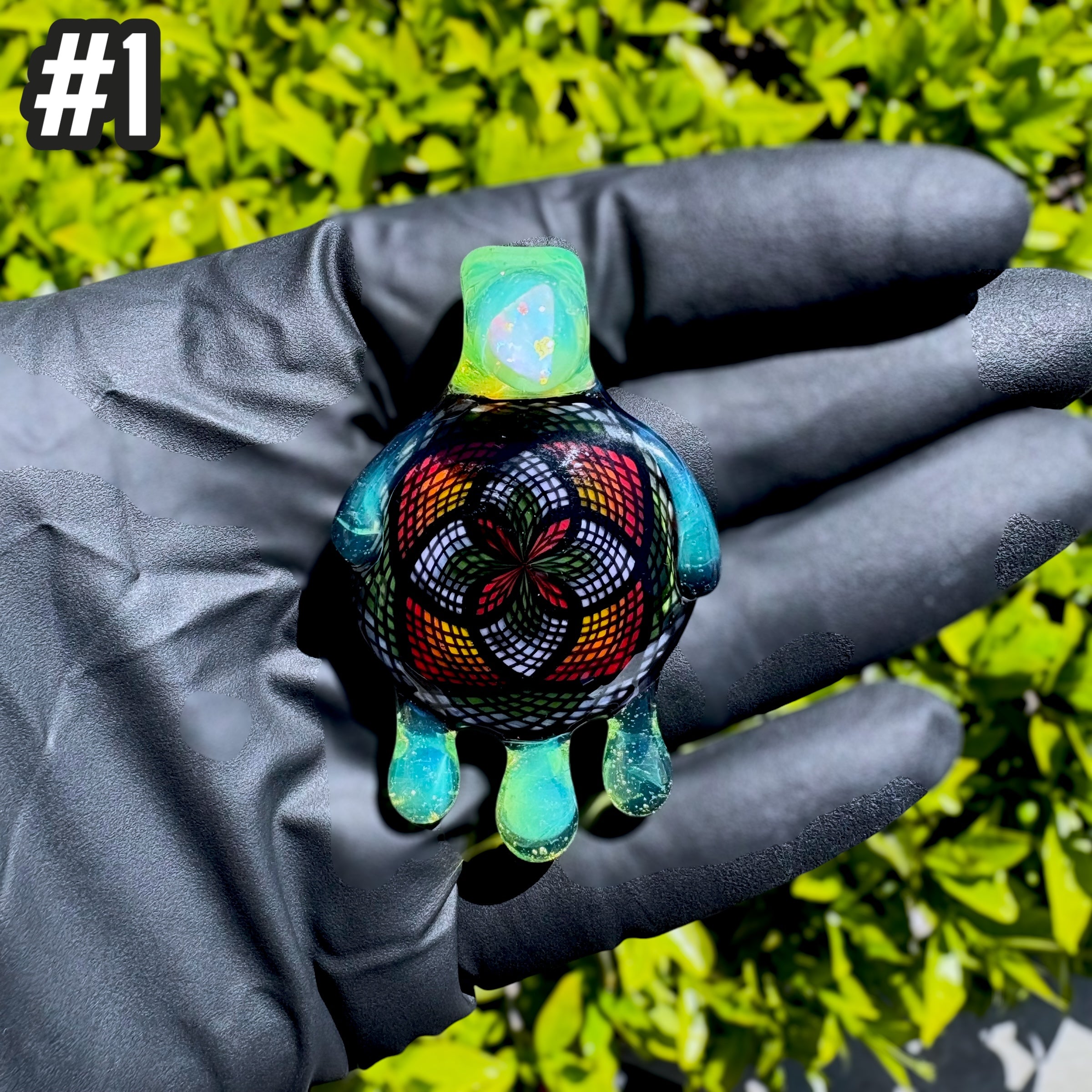 Takoda Madrona - Pendant #1 - Drippy Fillacello