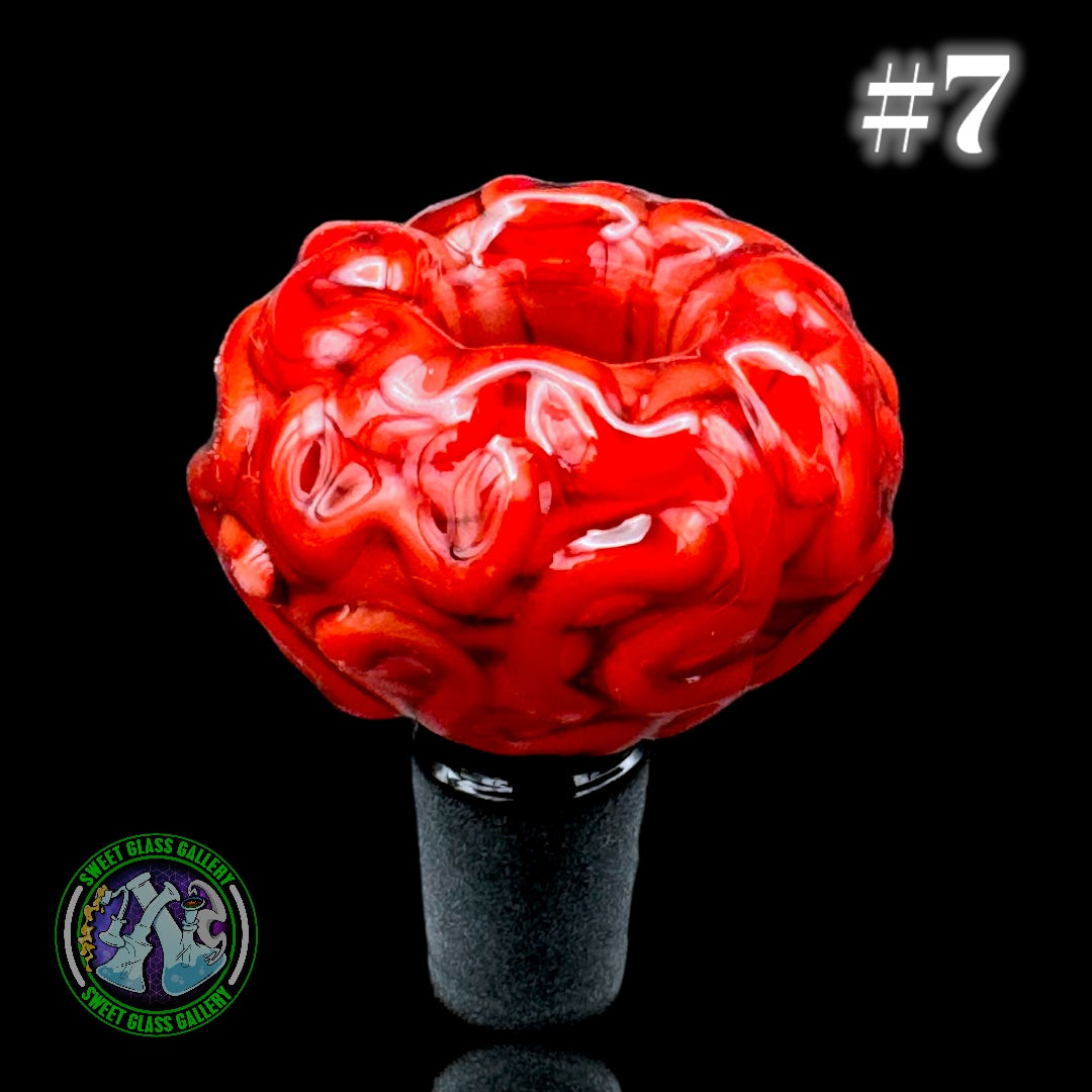 Algae - Bowl #7 - Sculpted Brain 14mm