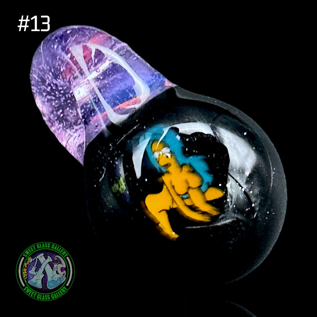 Keys Glass - Pendant #13 (Marge The Simpsons)