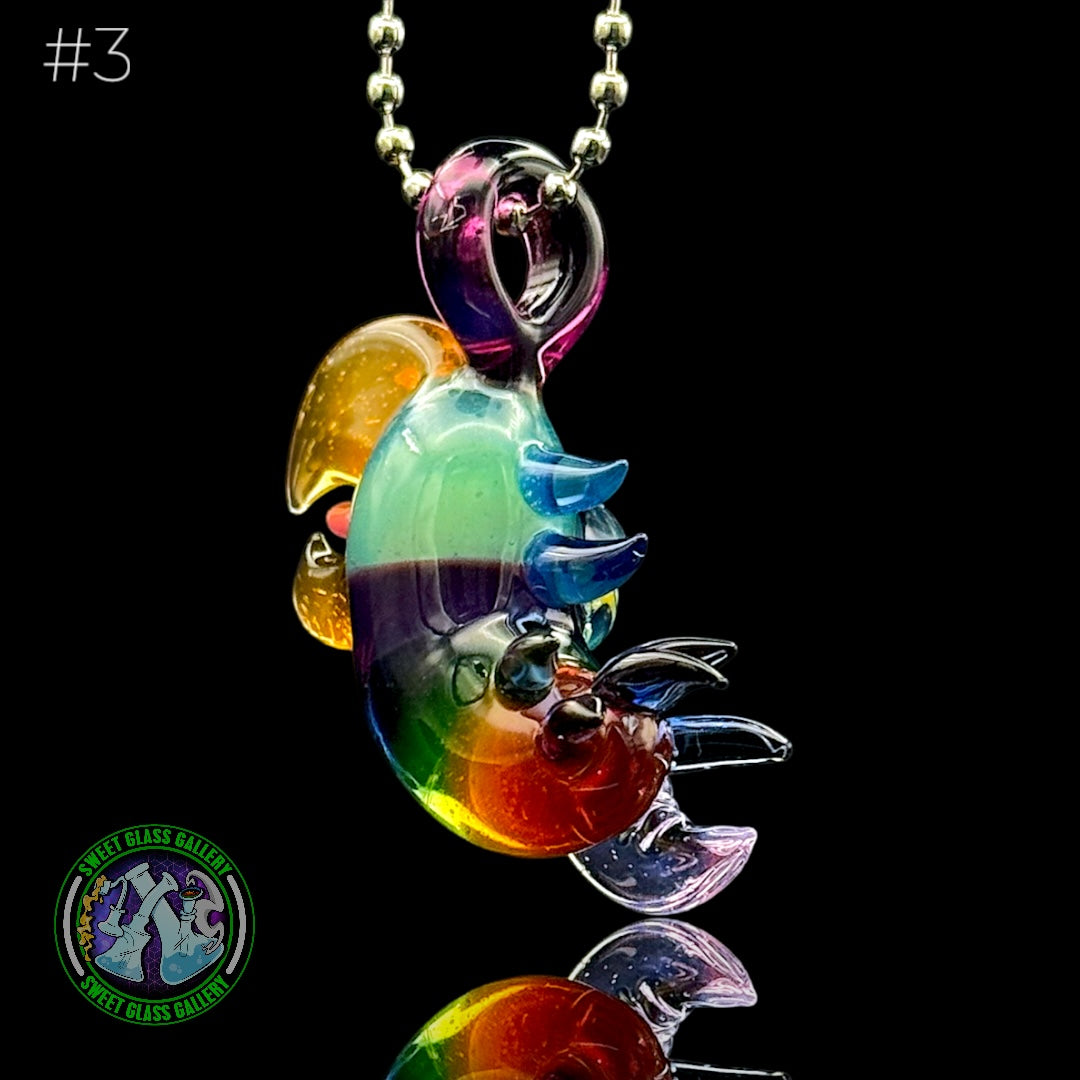 RJ Glass - Pendant - Bird #3