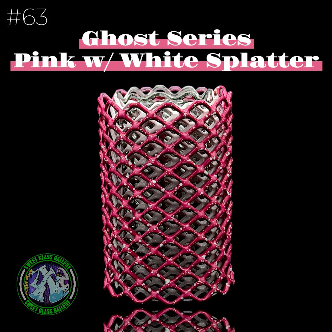 Mamba Guardzz - Heat Cage #63 - Blazer GT8000 Guard (Ghost Series - Pink w/ White Splatter)