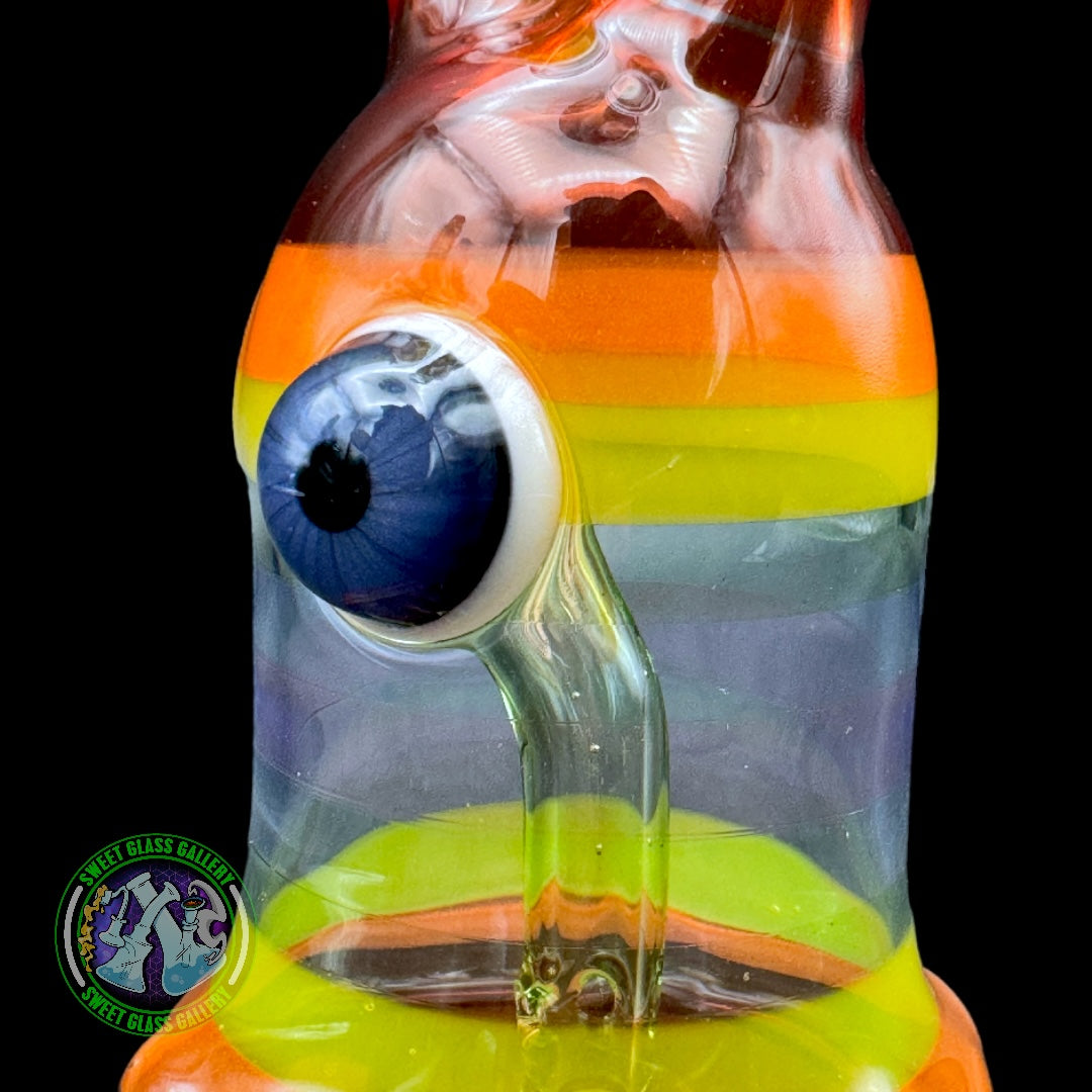 Drewbie Glass - Mini Sluggo - Rainbow Encalmo #1