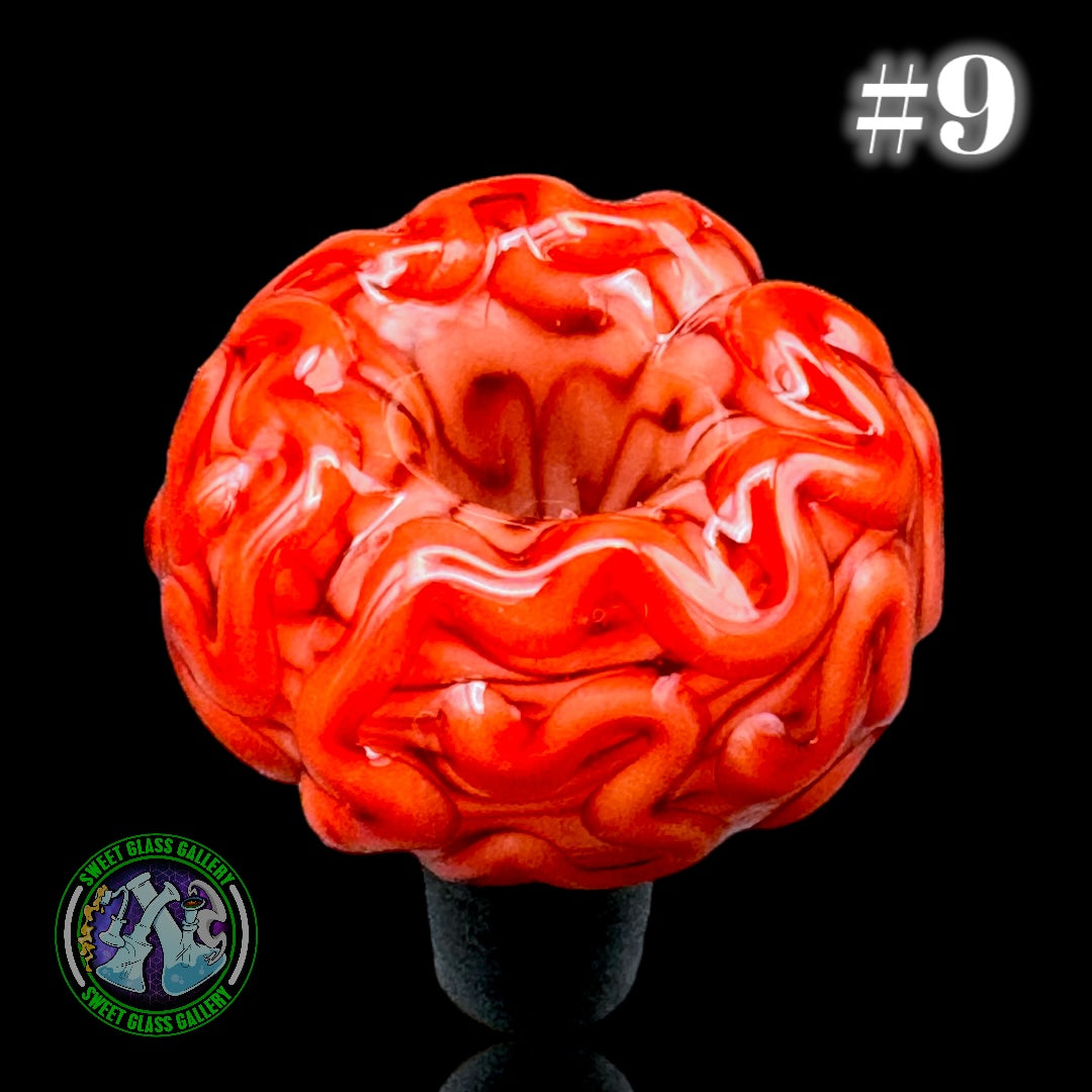 Algae - Bowl #9 - Sculpted Brain 14mm