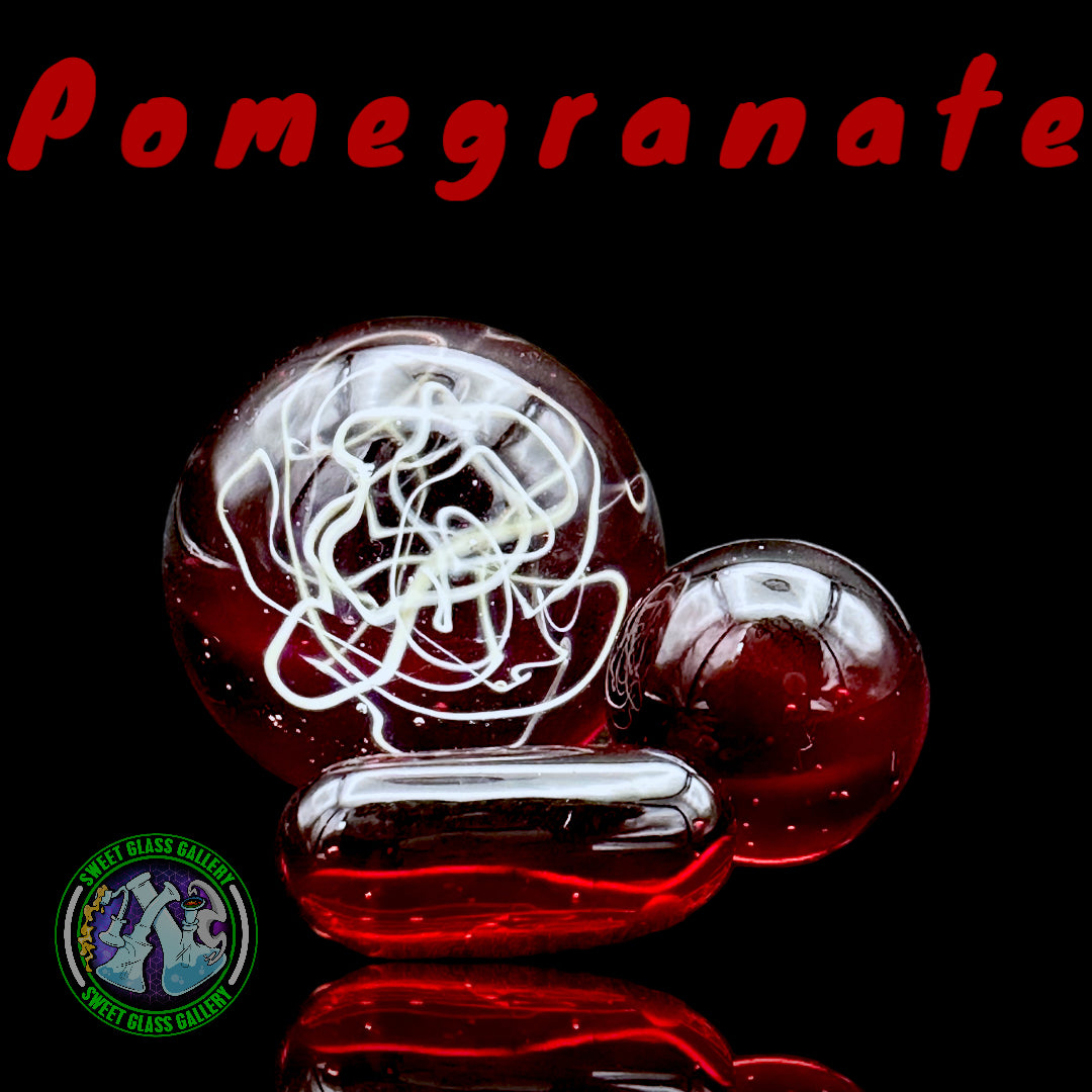 Garga Melt Glass - Scribble Tech Slurper Set (Pomegranate) #2