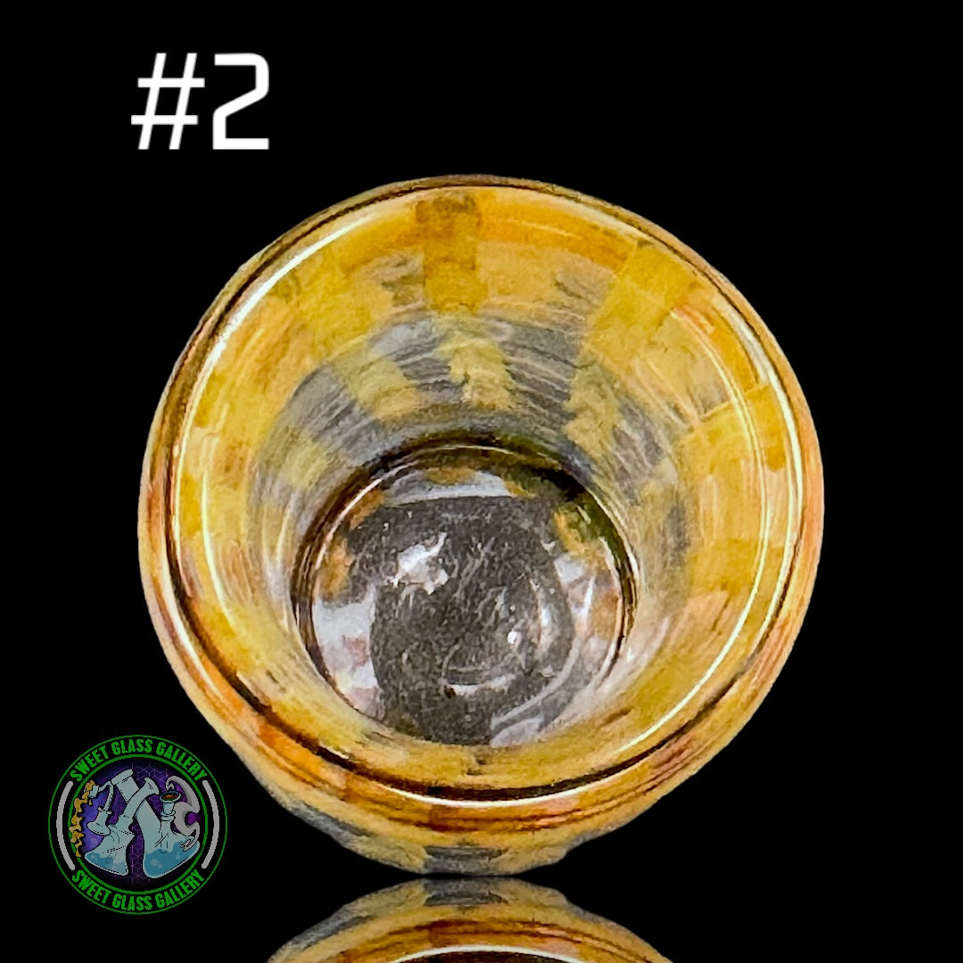 Bakers Backwoods Glass - Carb Cap & Marble Holder #2