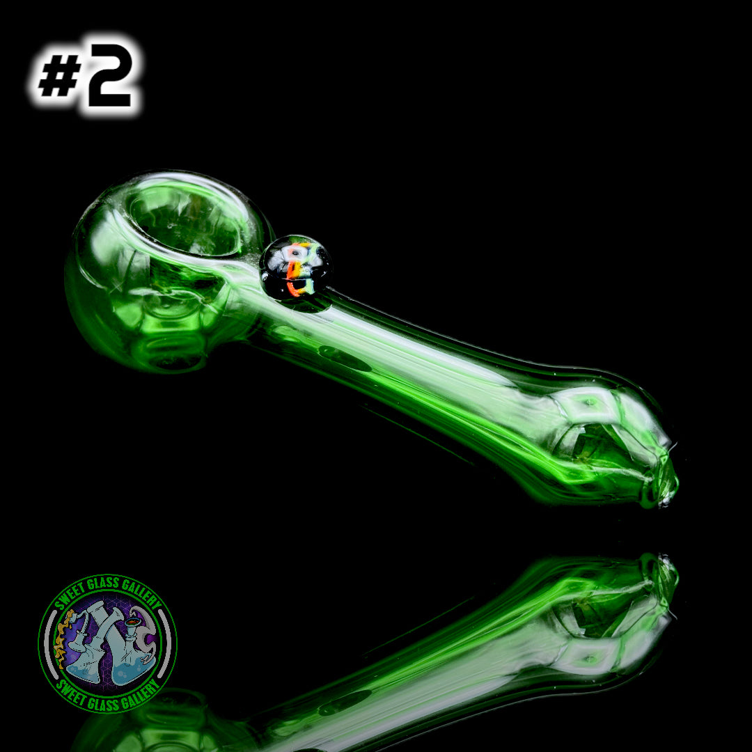 Verano Glass - Dry Pipe w/ Encased Millie (Irie) #2