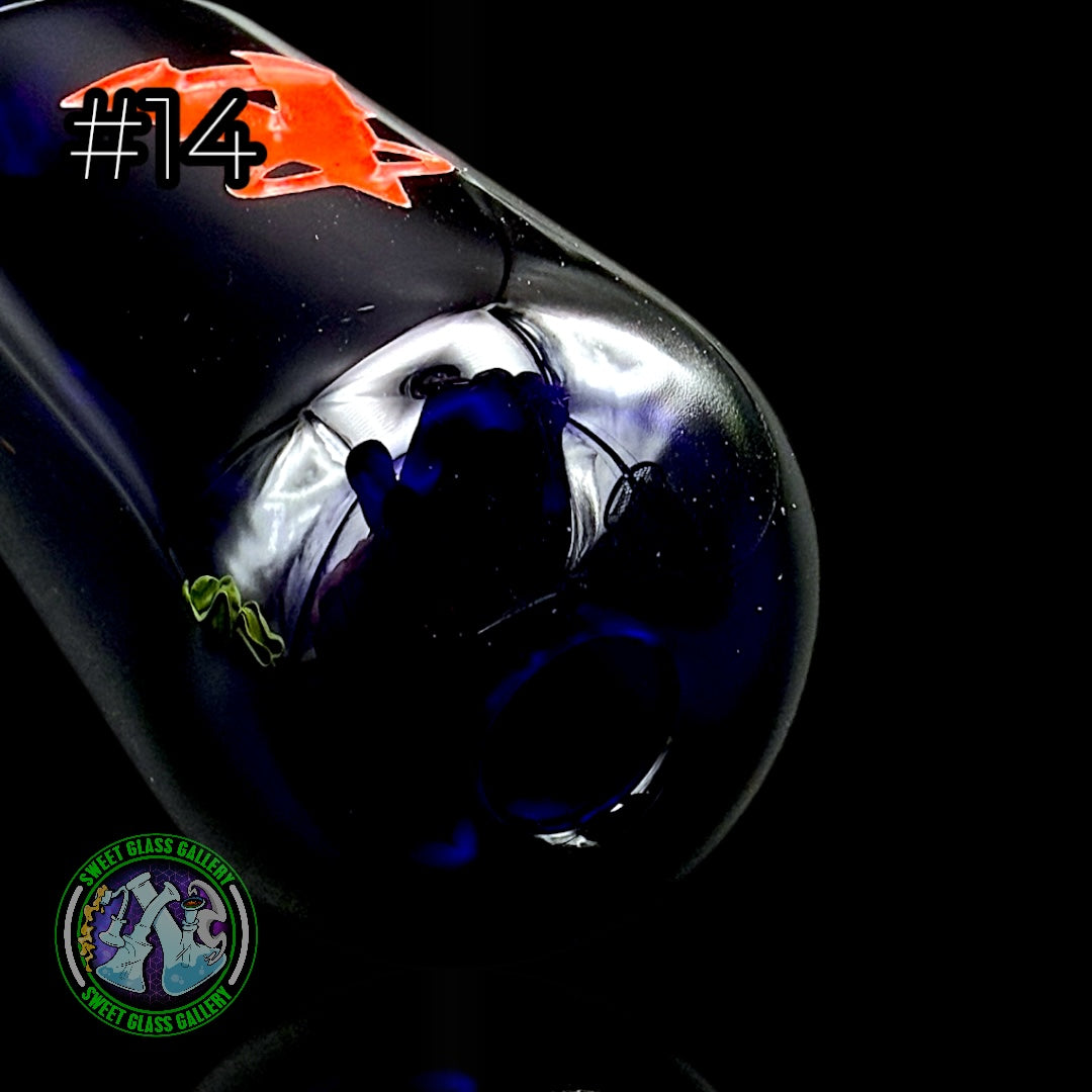 Daniel's Glass Art - Dry Pipe #14 - Baseball Bat (Los Angeles Angels)