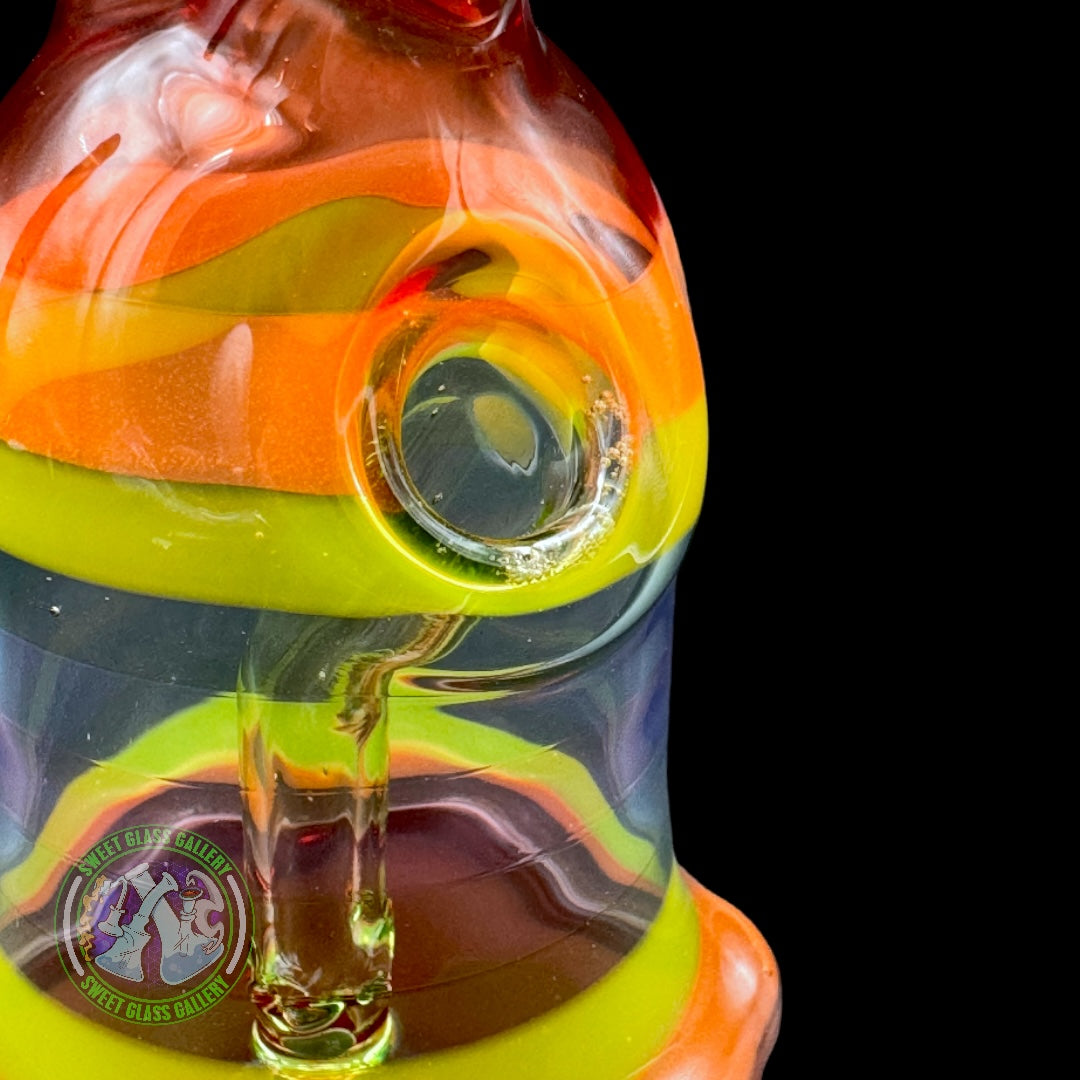 Drewbie Glass - Mini Sluggo - Rainbow Encalmo #1