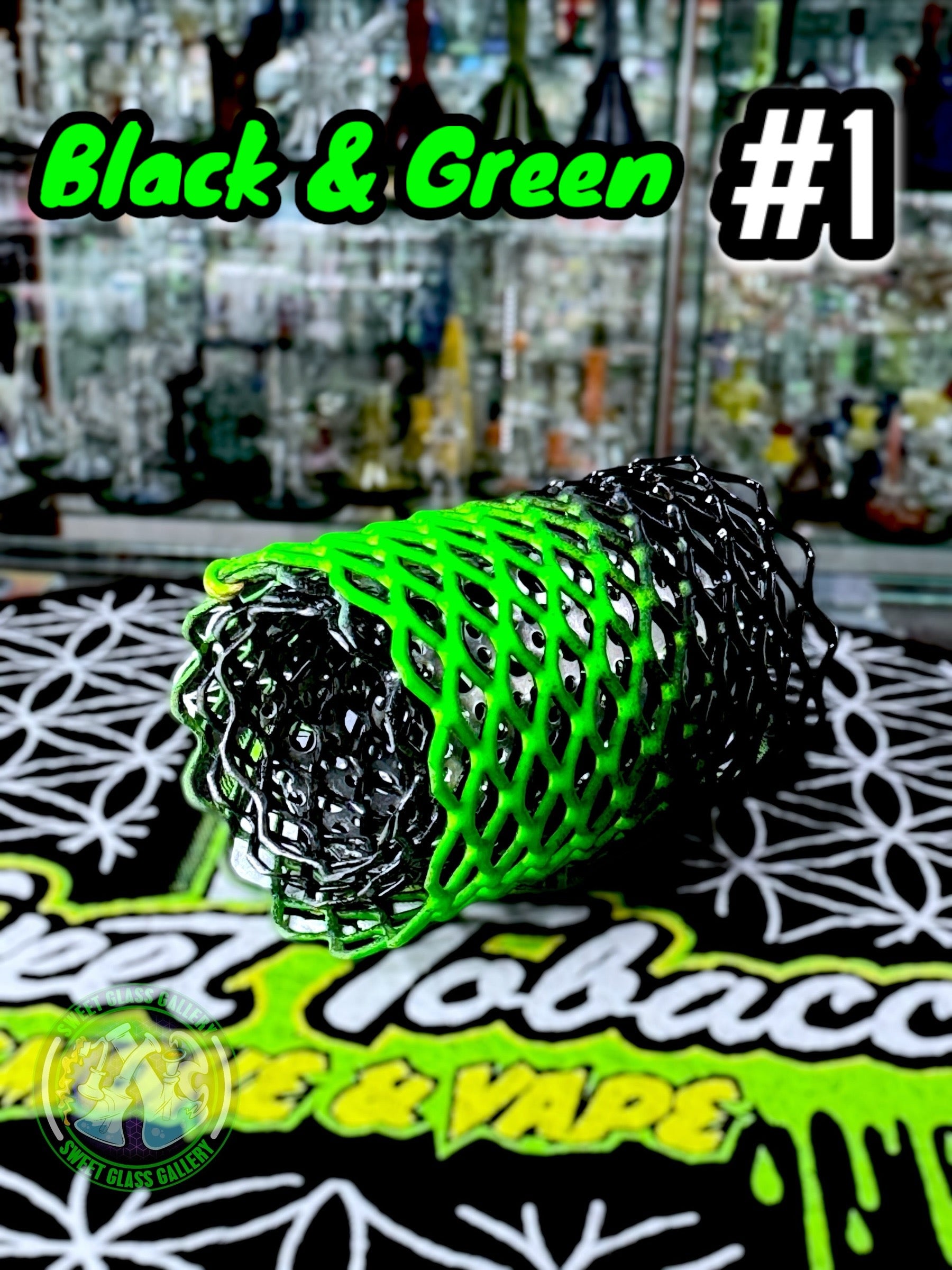 Mamba Guardzz - Heat Cage #1 - Blazer GT8000 Guard (Black & Green)