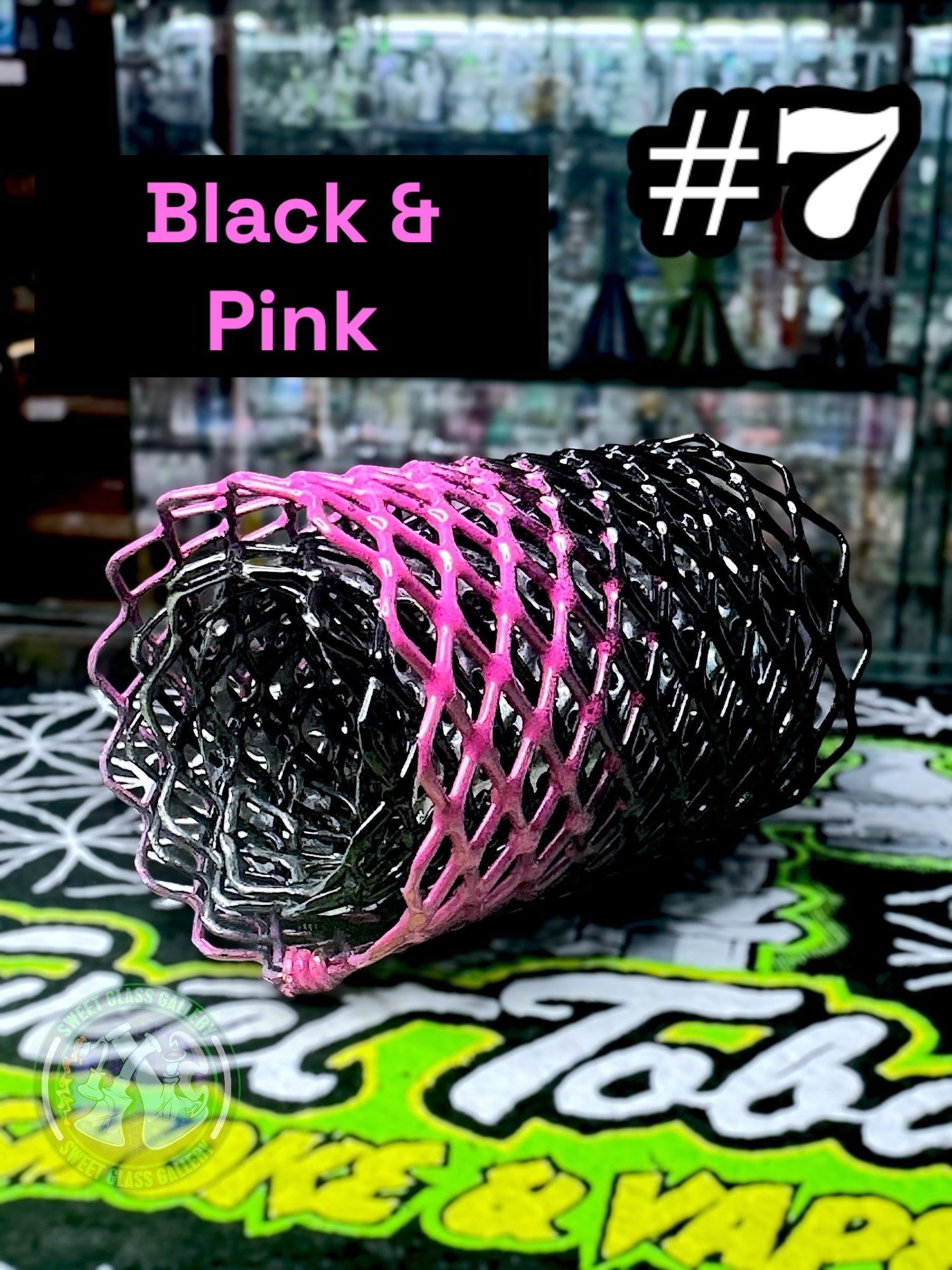 Mamba Guardzz - Heat Cage #7 - Blazer GT8000 Guard (Black & Pink)