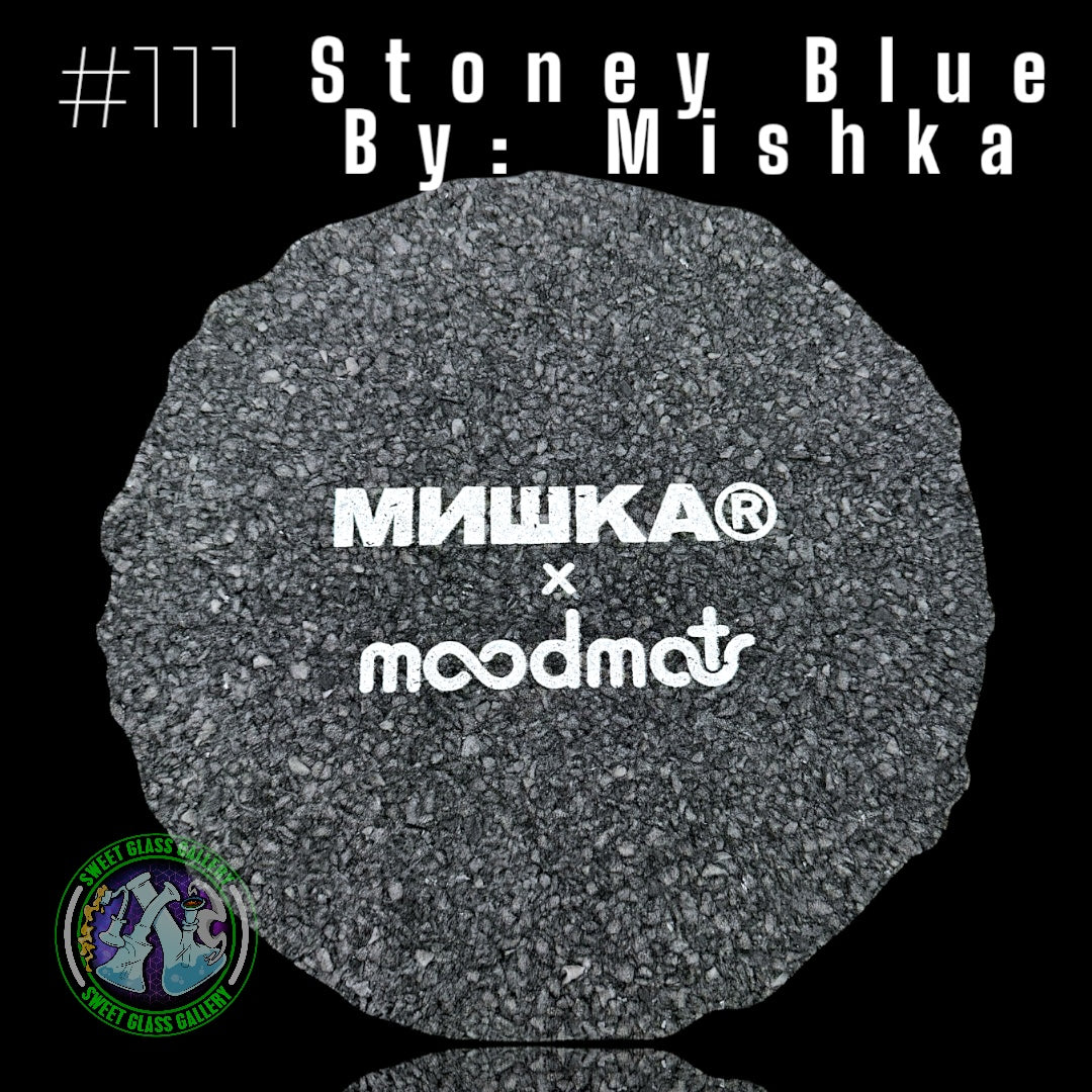Moodmats - Dab Mat #111 - Stoney Blue By: Mishka