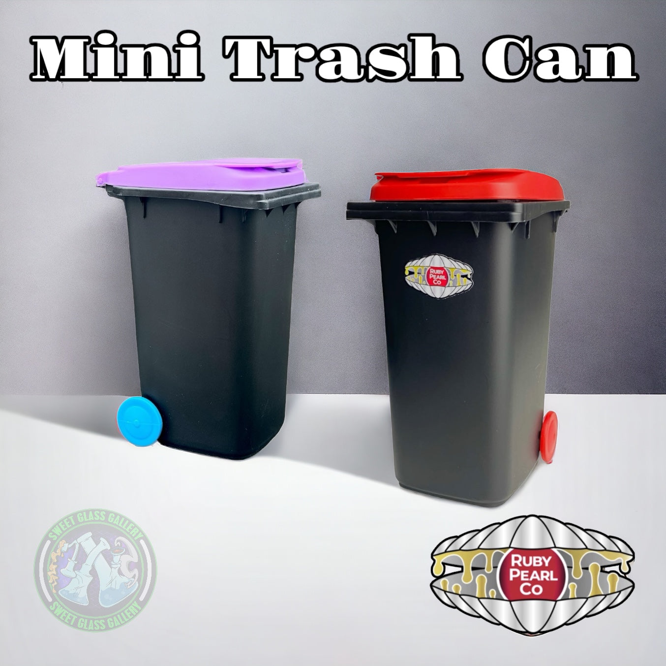 Ruby Pearl Co - Cotton Swab Trash Bin