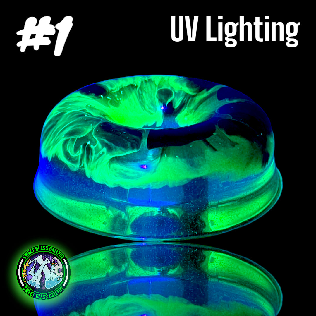 By The Brick Exotics - Marble & Carb Cap Holder Epoxy #1