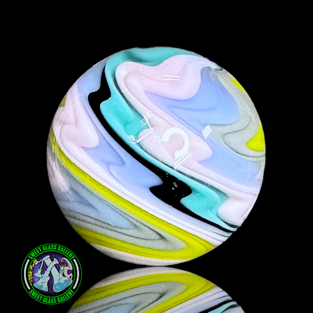 Andy Melts - Line-Worked Marble 24mm #5