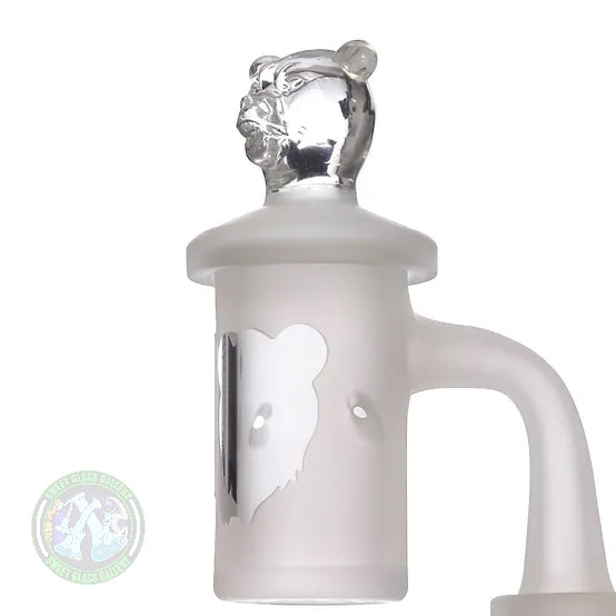 Bear Quartz - Sphere Box Ball Rig Set (Sandblasted)