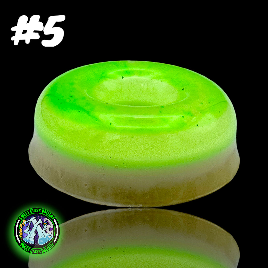 By The Brick Exotics - Marble & Carb Cap Holder Epoxy #5