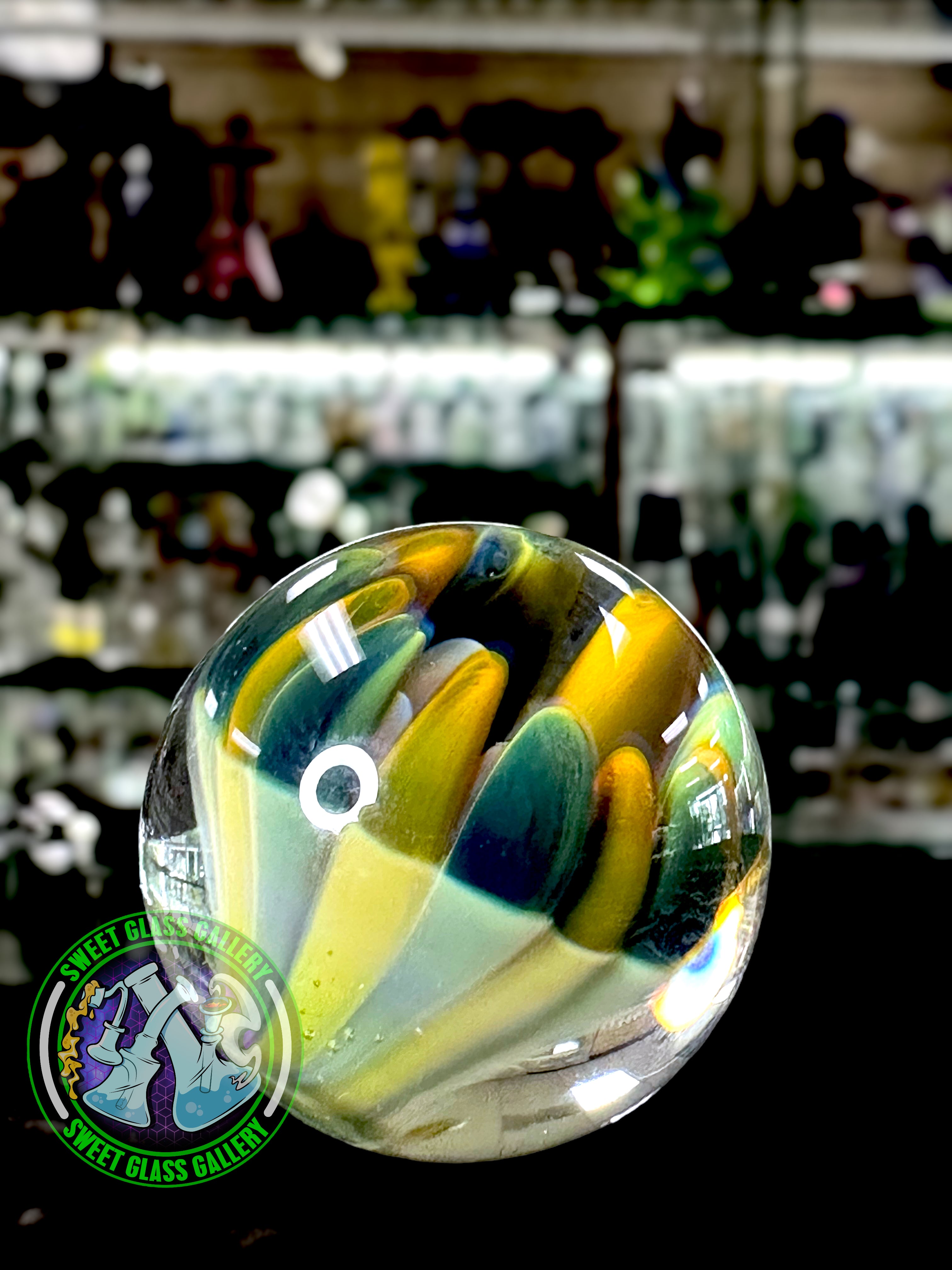 Rone Glass - Implosion Marble (27mm)
