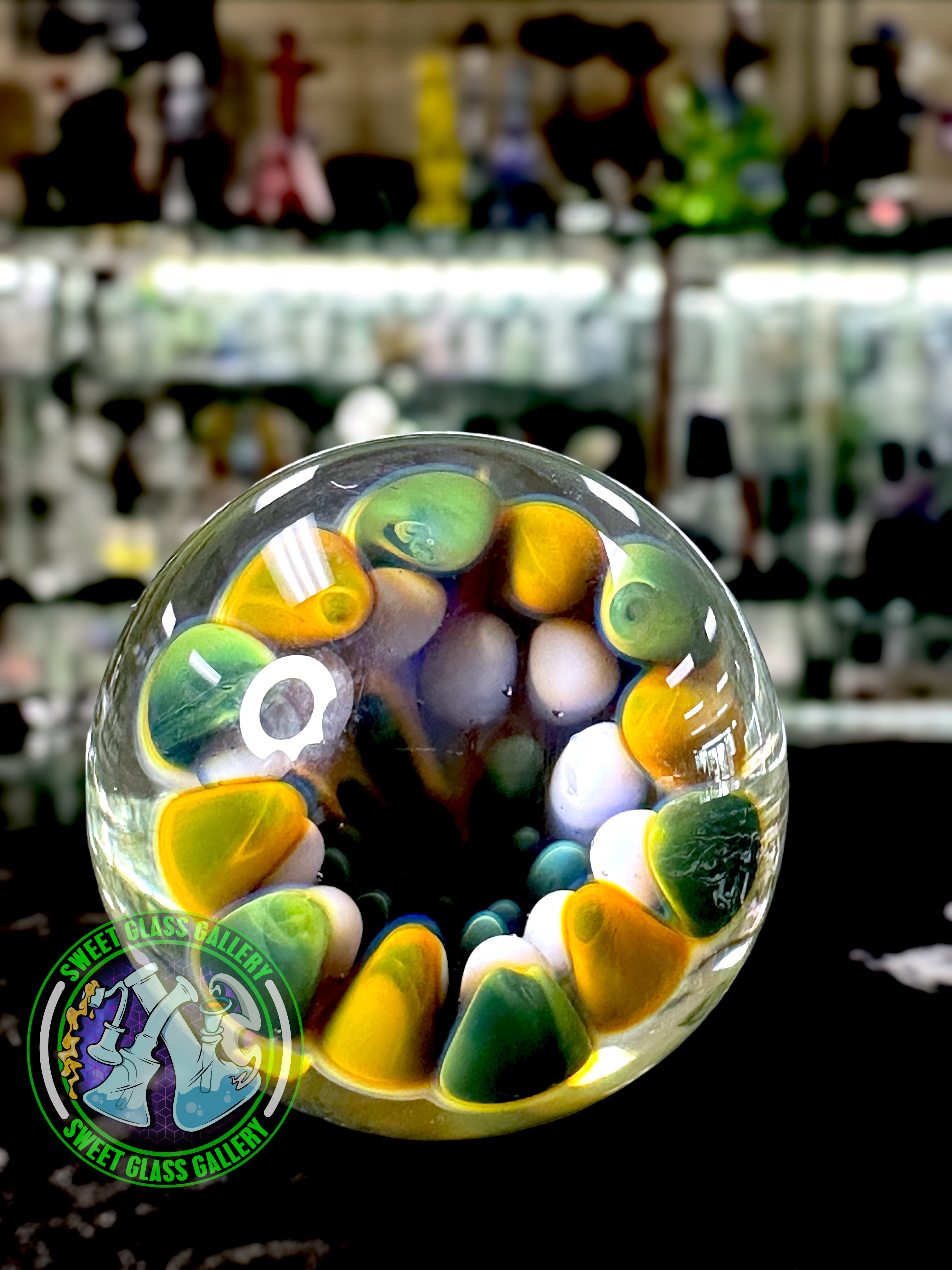 Rone Glass - Implosion Marble (27mm)