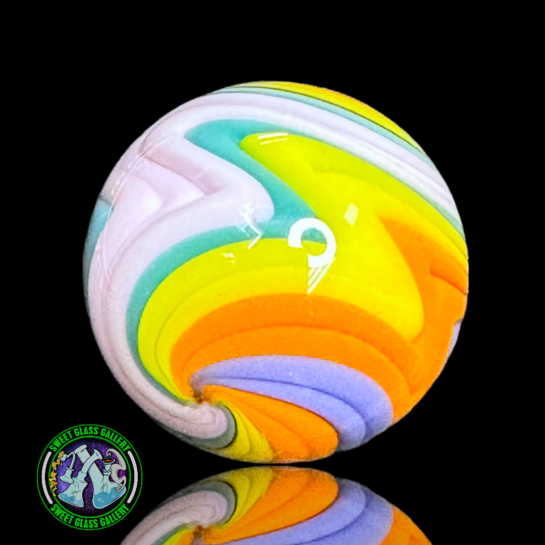 Andy Melts - Line-Worked Marble 22mm #2