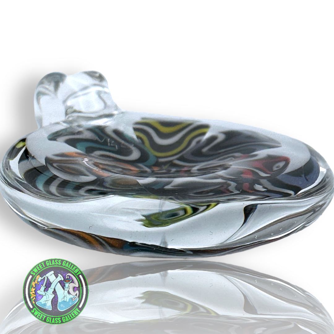 Chunk Glass - Thumb Print Pendant