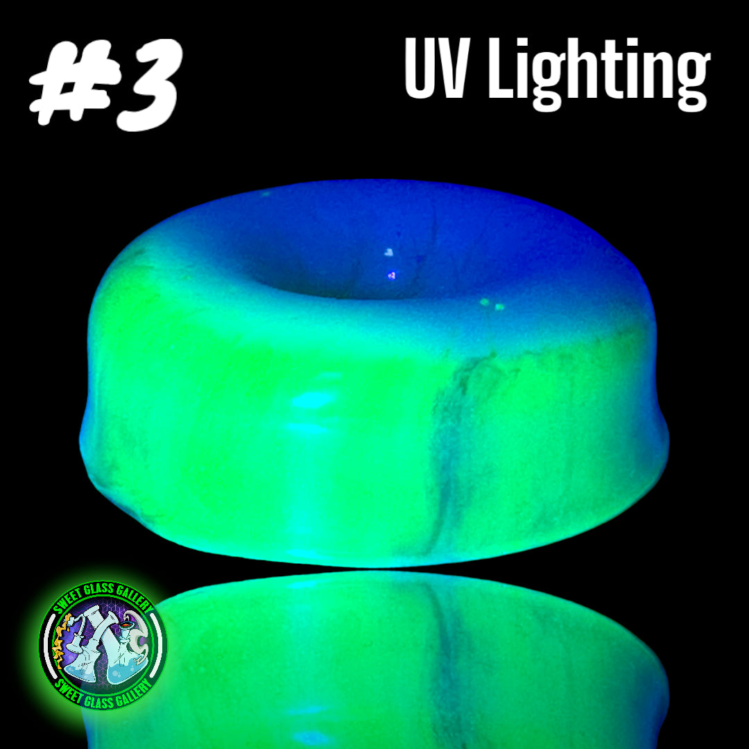 By The Brick Exotics - Marble & Carb Cap Holder Epoxy #3