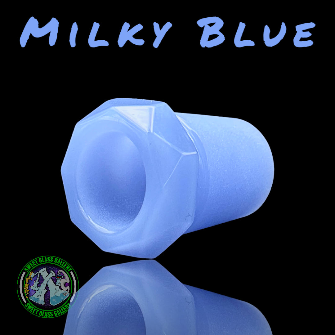 Kovacs Glass - 14mm to 10mm Faceted Adapter/Reducer
