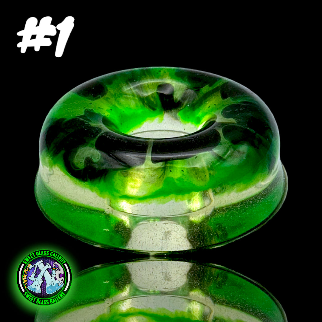 By The Brick Exotics - Marble & Carb Cap Holder Epoxy #1