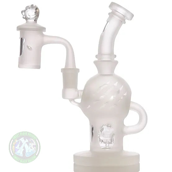 Bear Quartz - Sphere Box Ball Rig Set (Sandblasted)