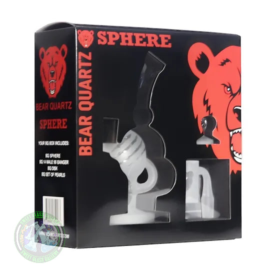 Bear Quartz - Sphere Box Ball Rig Set (Sandblasted)