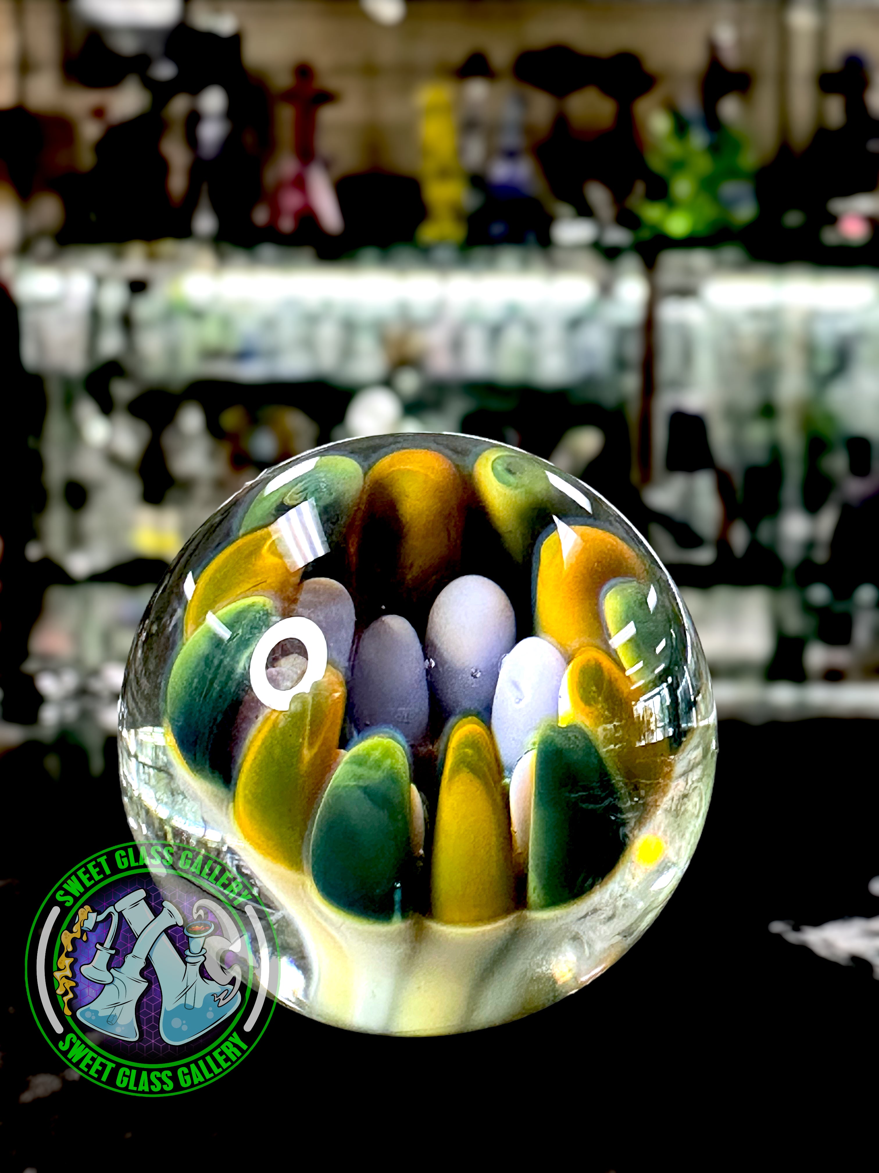 Rone Glass - Implosion Marble (27mm)