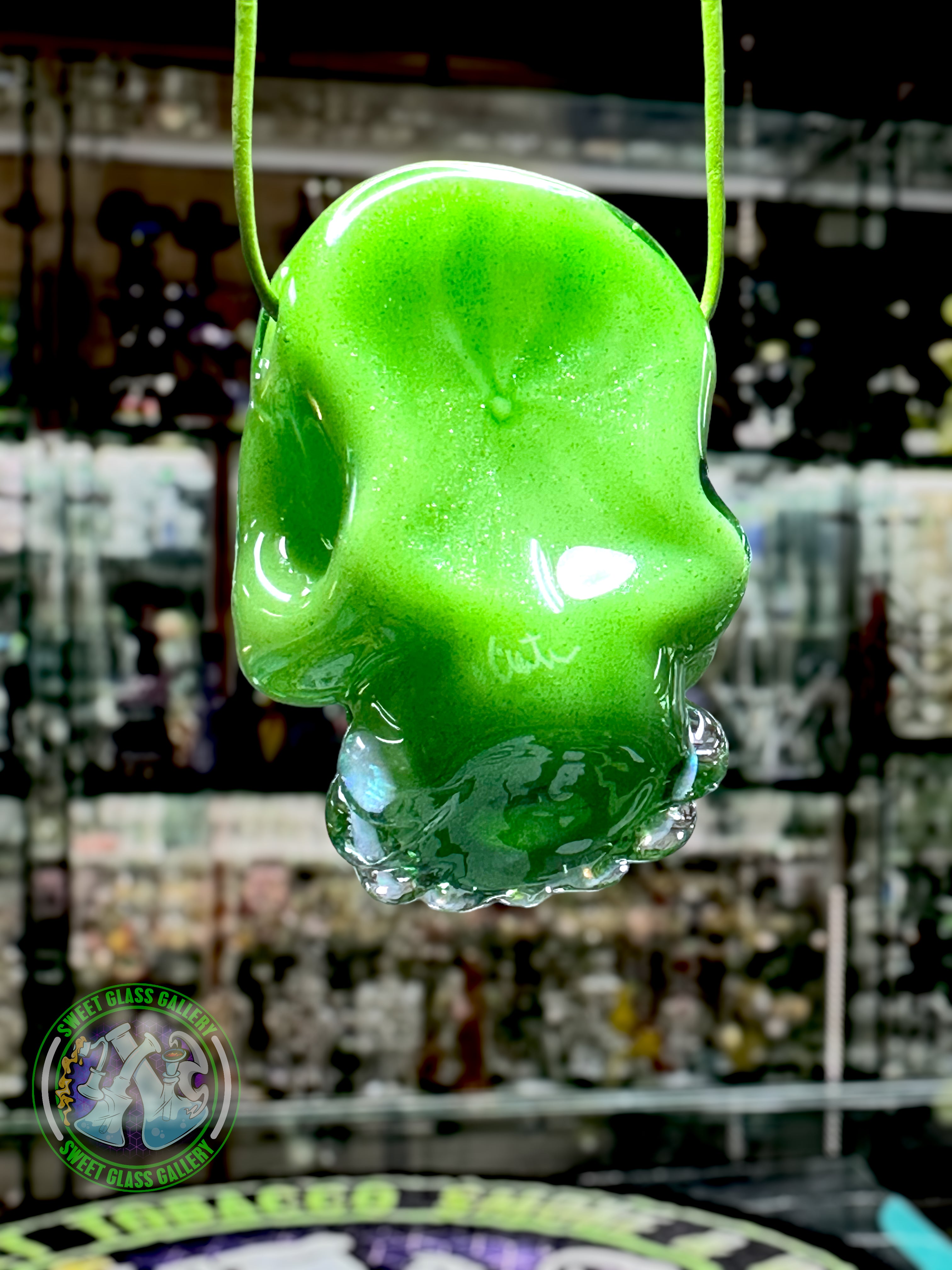 Carsten Glass - Skull Pendant