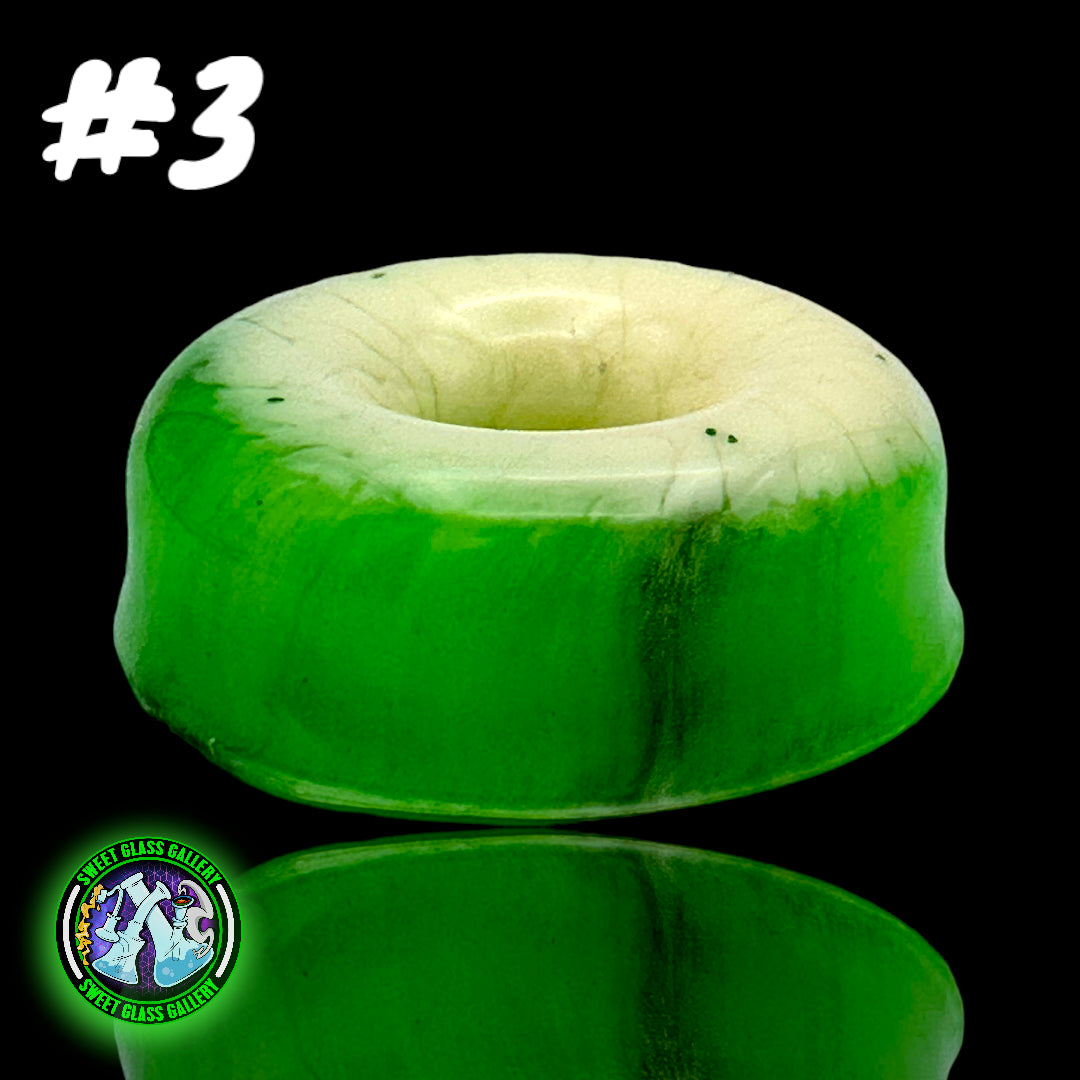 By The Brick Exotics - Marble & Carb Cap Holder Epoxy #3