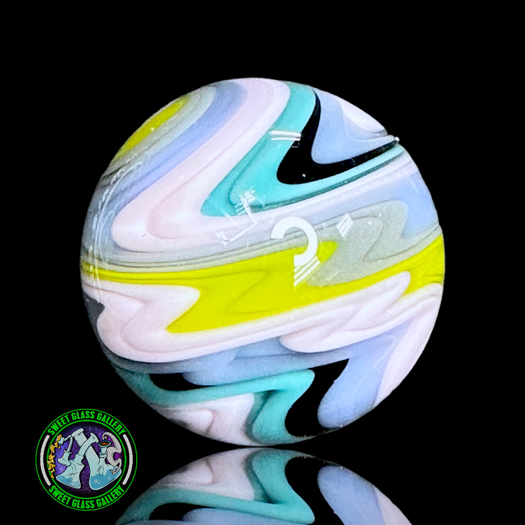 Andy Melts - Line-Worked Marble 24mm #5