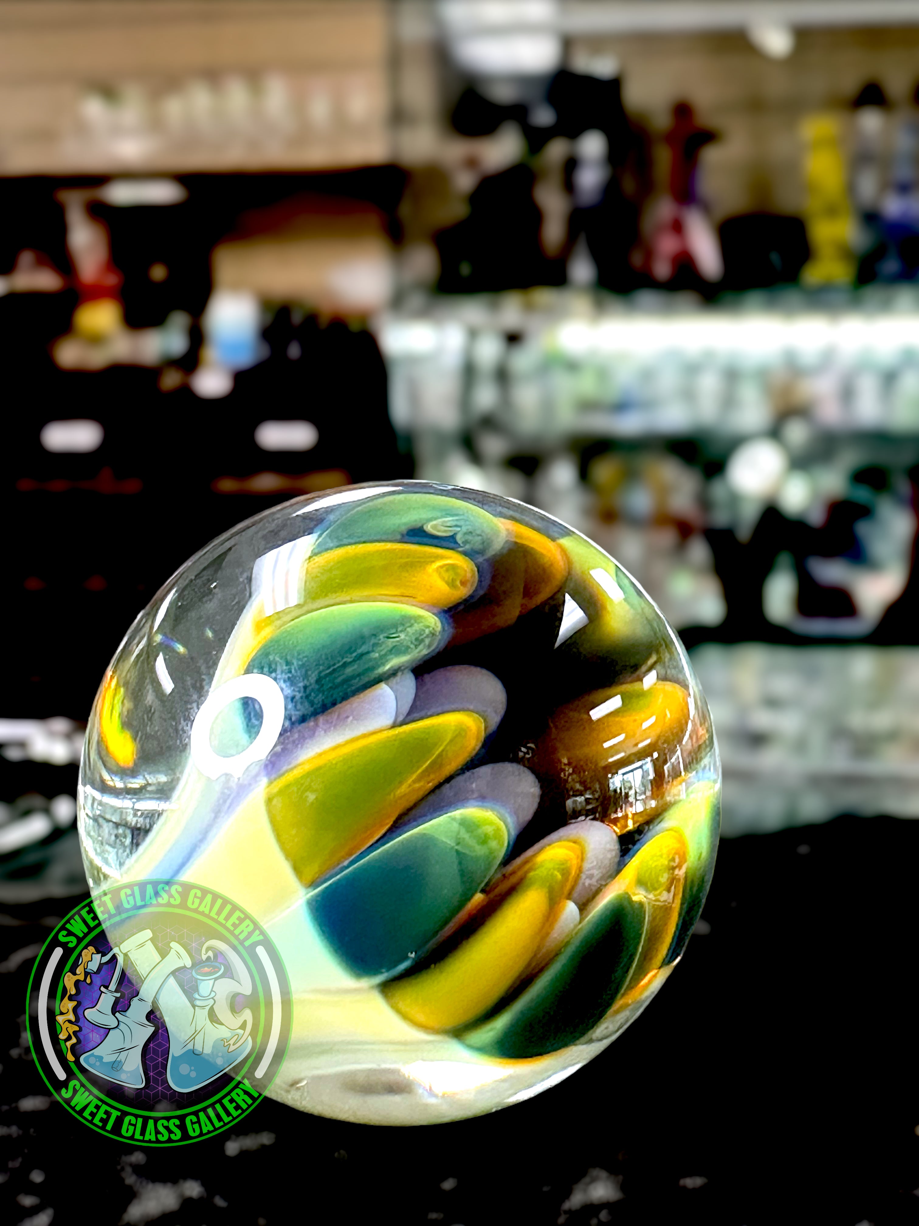 Rone Glass - Implosion Marble (27mm)