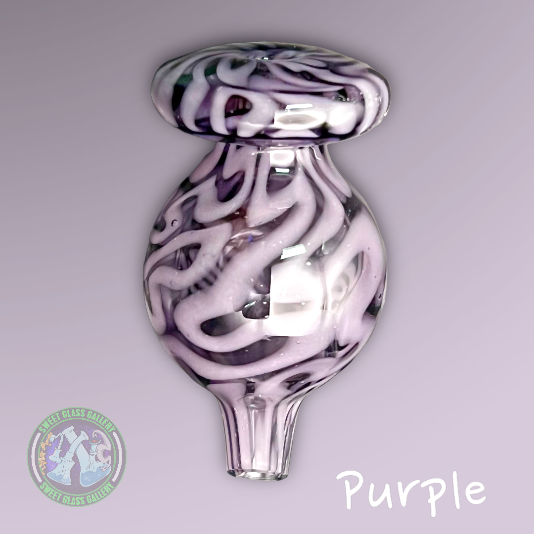 Algae - Brain Tech Bubble Directional Carb Cap (Purple)