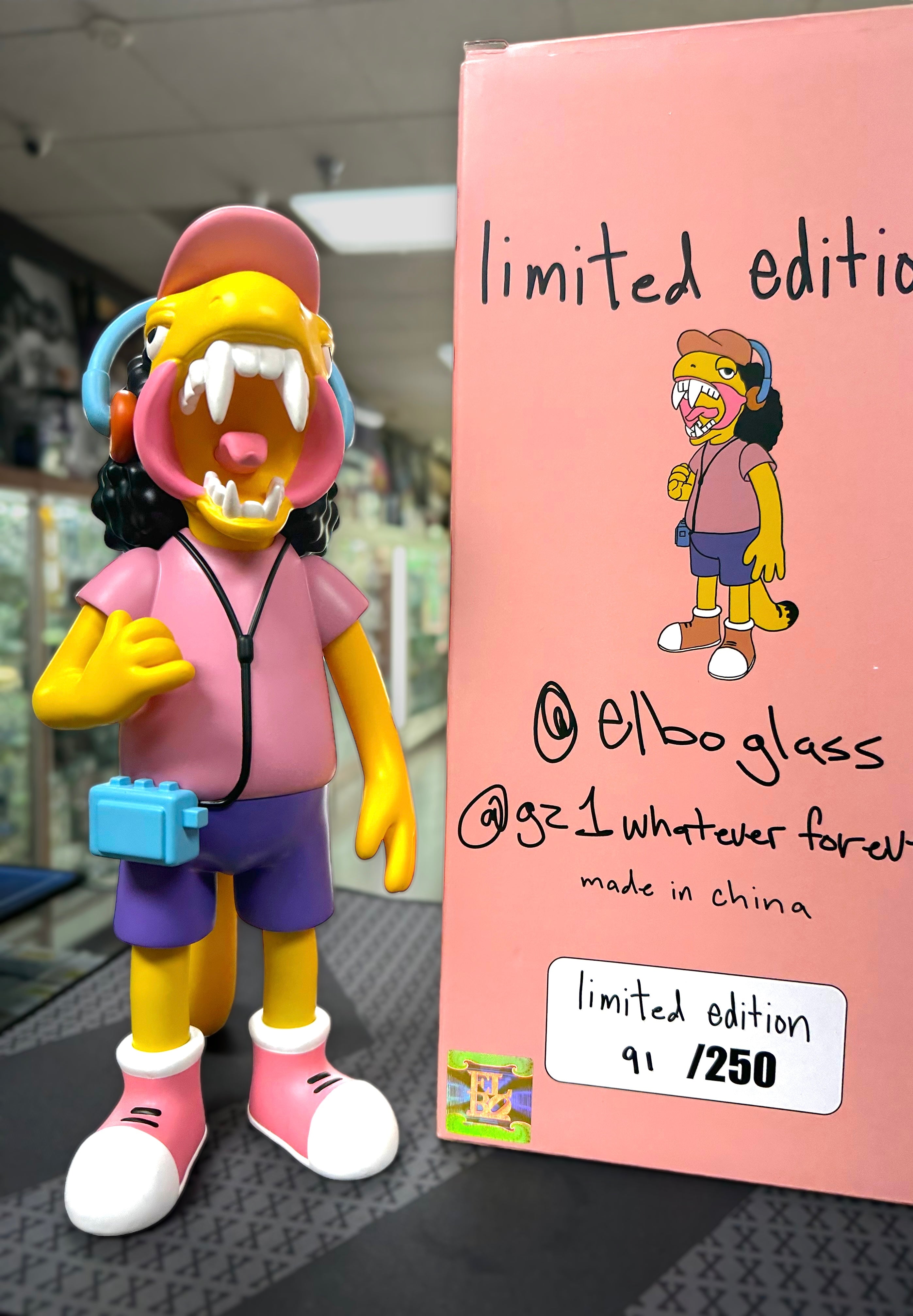 Elbo Glass x GZ1 - Otto Dino Vinyl