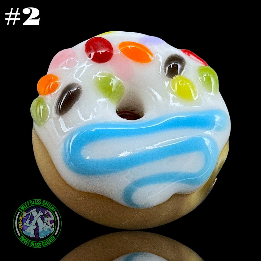 KGB Glass - Donut Pendant #2