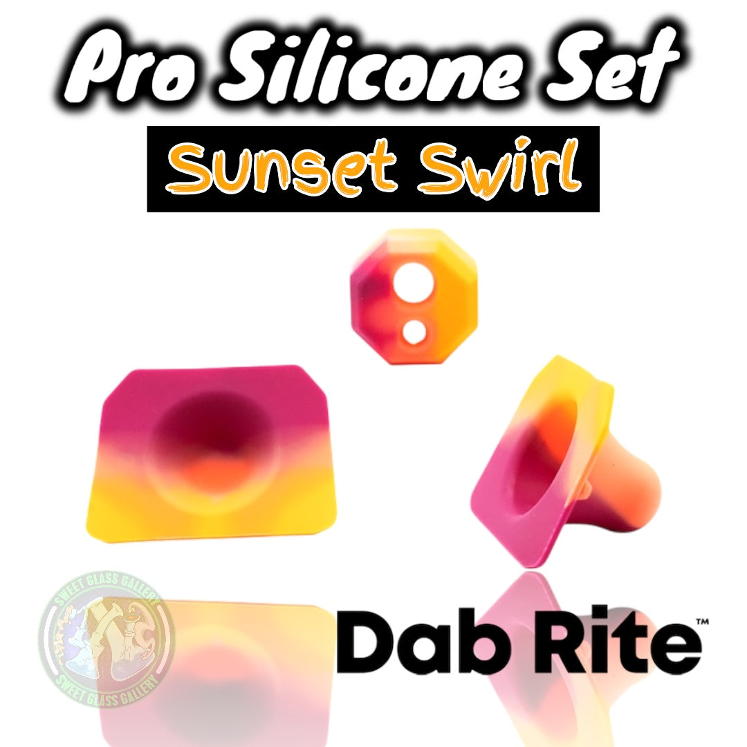 Dab Rite - Pro Silicone Set - Sunset Swirl