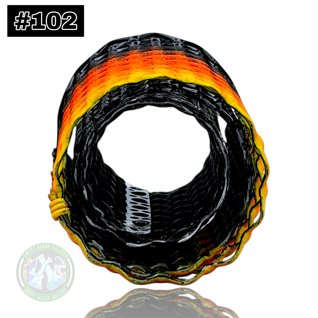 Mamba Guardzz - Heat Cage #102 Blazer GT8000 Guard (Matte Yellow, Matte Orange & Black)