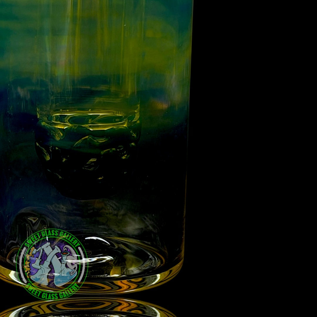 Fluid Glass - Ash Catcher #18 - 18mm Peacock