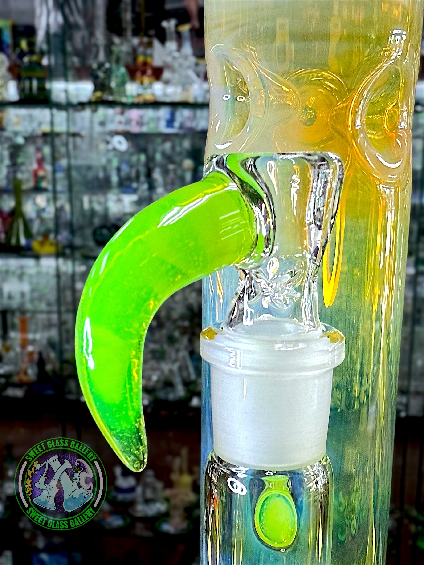 Fluid Glass - Tube #3 - Medium Fumed Head Banger (Slyme)