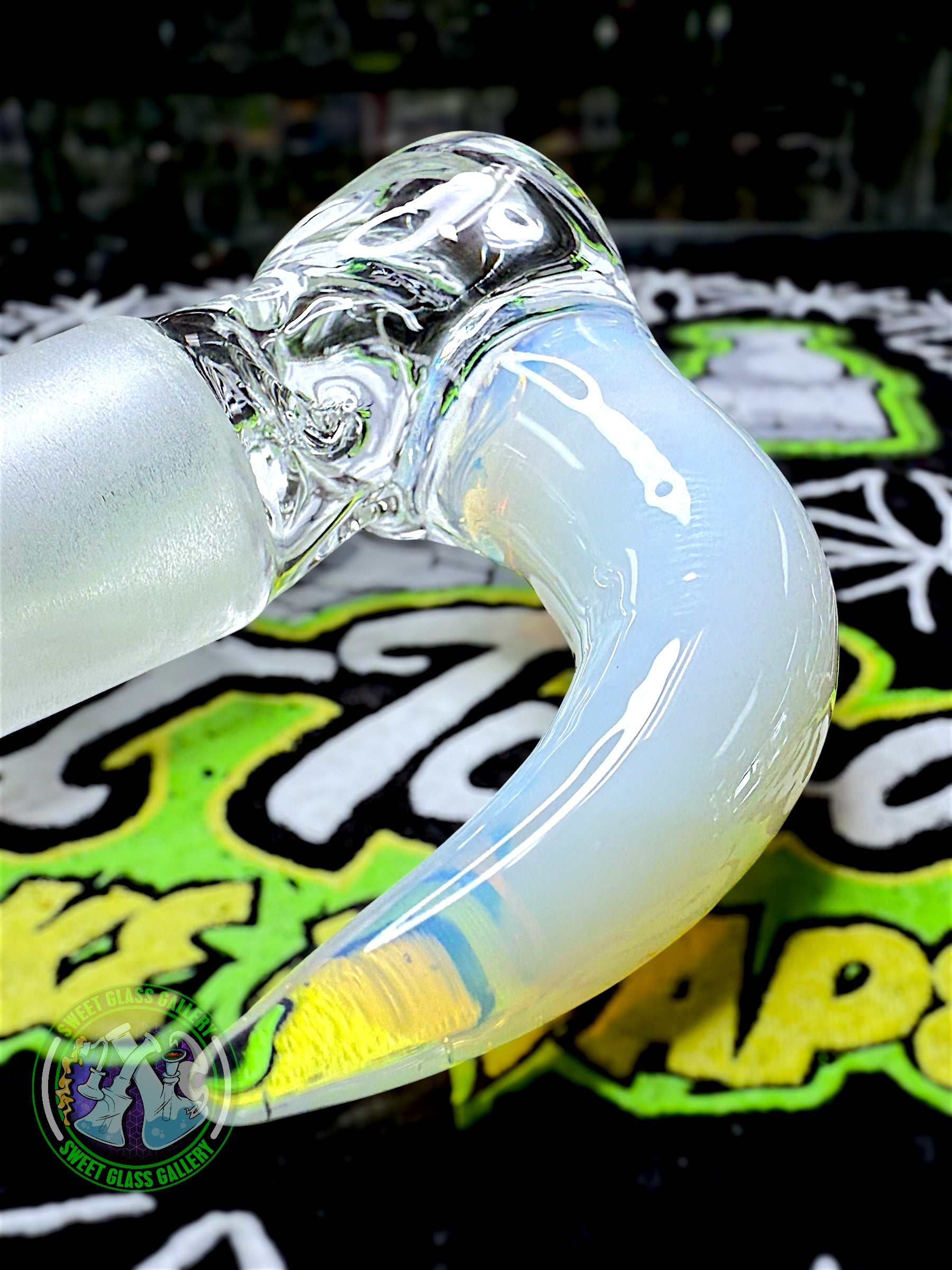 Fluid Glass - Tube #6 - Large Nautilus (Ghost)