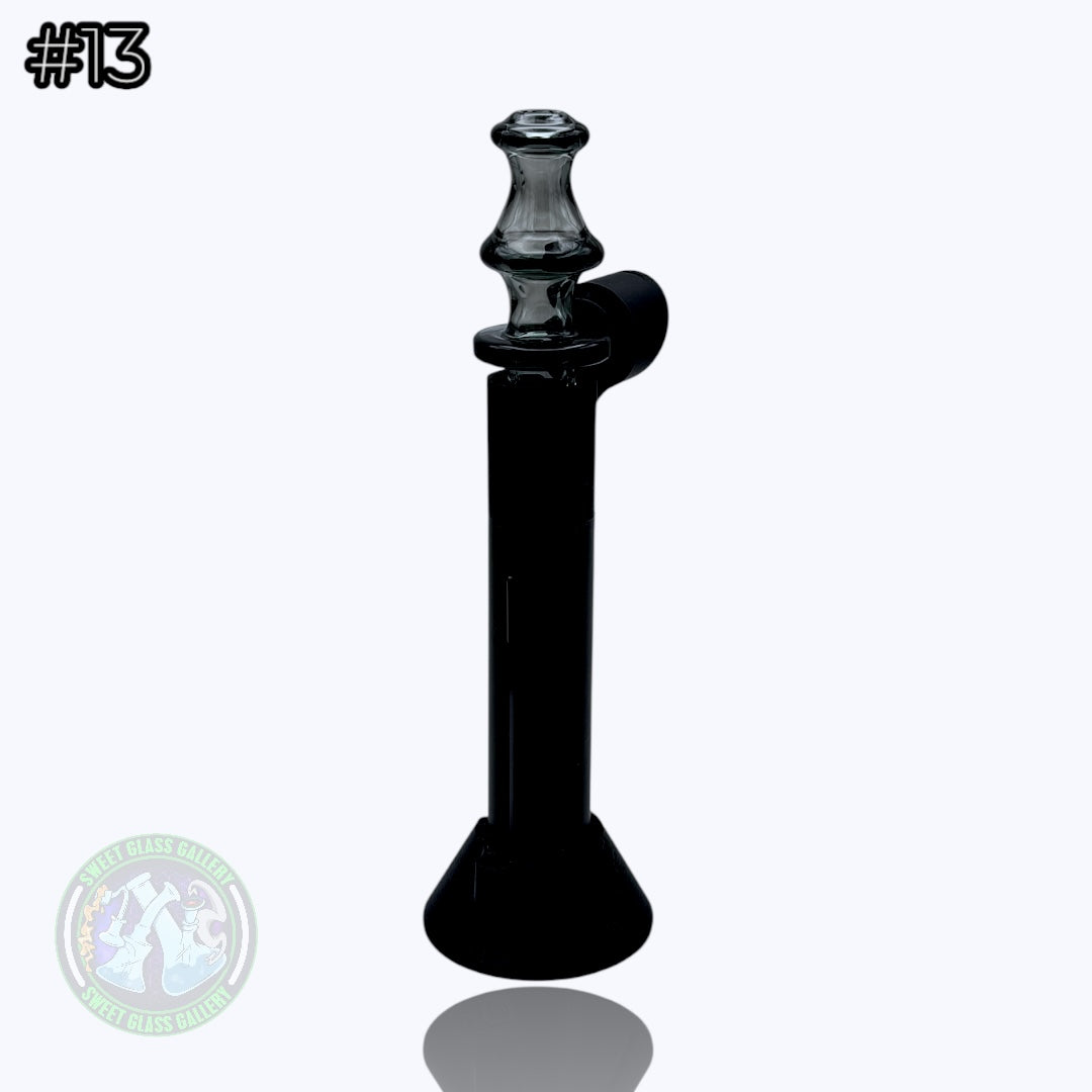 Rone Glass -Puffco Pivot Top #13 - Transparent Black