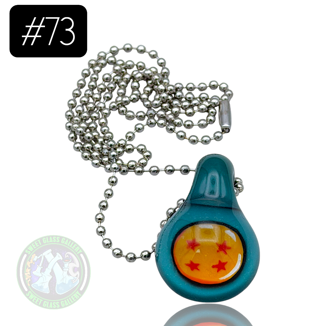 Keys Glass - Pendant #73 (4 Star Dragonball - Dragonball Z)