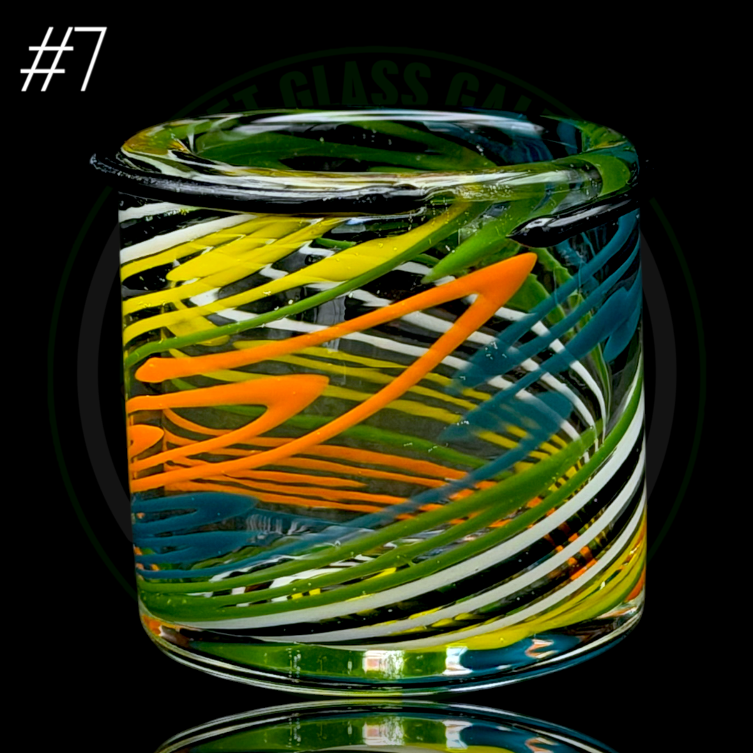 Ben’s Glass Art - Baller Jar #7