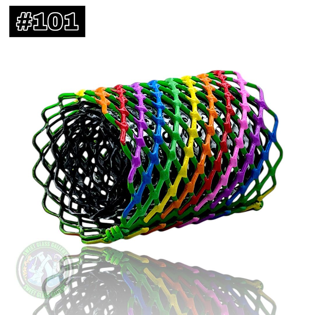 Mamba Guardzz - Heat Cage #101 Blazer GT8000 Guard (Green w/ Rainbow Stripes)