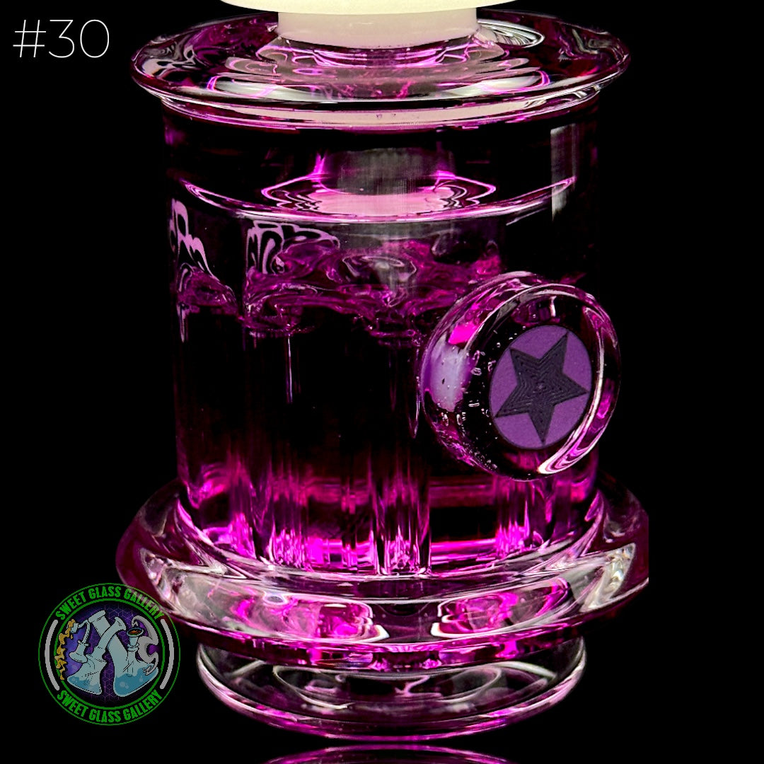Dōp Glass - Puffco Attachment - Dry Gylcerin Purple #30